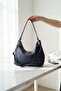 Women's Shoulder Bag with Loose Ring Detail, Lined, for Daily Use - 3