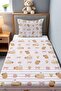 Rabbit and Capybara Patterned Single Baby Child Pique Set - 2