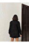Embroidered Scuba Suede Shirt - Black |   F2024 - Black - 3