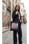 Canvas Tote Art Series Printed Collection Bag - 4