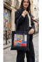 Canvas Tote Art Series Printed Collection Bag