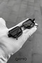 Egesta Metal Black Unisex Ultra Light Sunglasses with Uv400 Protection - 5