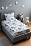 Transportation World Patterned Bedspread and Pillowcase - 2