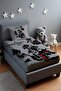 Speed and Adrenaline Patterned Bedspread and Pillowcase - 2