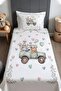 Safari Party Patterned Bedspread and Pillowcase