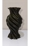 Artivox Bioplastic Vase – Artistic Vortex Formed Decorative Object (Flowers Not Included) - 2
