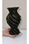 Artivox Bioplastic Vase – Artistic Vortex Formed Decorative Object (Flowers Not Included) - 4