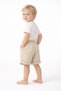 Boys' & Children's 100% Cotton Bohemian Linen Double-Pocket Shorts