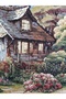 M35 Long-Lasting Tapestry Fabric - Panoramic Scenery - Conceptual Decorations, Creative Applications 80X170 cm - 4