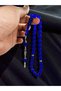 Arpa Cut Powdered Amber Prayer Beads Navy Blue Prayer Beads