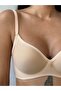 Corded Fabric Unpadded Underwire-Free Pink Bra (736) - 5