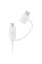 , combo, Micro Usb, Type-C, White