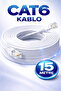كابل إيثرنت Cat6 بطول 15 متر. - 2