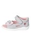 Pepıno by Rıcosta-Sylvie-Suede Leather Ergonomic Gray Girls' Sandals - 3