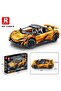 مجموعة مكعبات بناء إبداعية من تكنيك 11004-D 1/10 ماكلارين 675LT سبايدر للسيارات مع جهاز تحكم ومحرك - 8