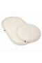 Premium Non-Slip Base Bath Mat with Jute Edge Detail Oval Round Set 100X60-60X60 - 2