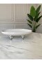 3-Piece Luxury Presentation Set, Bowl with Metal Legs, Kayak Plate and Serving Set - 4