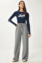 Comfortable Cut Women's Tube-Leg Sweatpants (Regenerated Fabric) - 3
