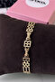 Viral Zircon Stone Multi-Chain Steel Bracelet - - 2