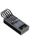 Portable Power Bank 20000 Mah with Built in 4 Cable USB Type C, Usb, Micro USB, Lightning Cable With