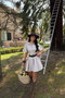 Beige Amoure Shirt Collar Buttoned Short Sleeve Dress Ate-4918 - 3