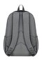 Ultra Luxury Unisex Crinkle Fabric High School, Middle School Backpack with Double Compartment Pen Holder and Keychain - 4