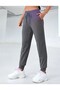 Comfortable Cut Women's Ribbed Leg Sweatpants (Regenerated Fabric) - 3