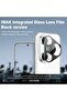 Huawei Pura 80 Pro / Pura 80 Pro+ Compatible Black Framed Camera Lens Protector Tempered Glass - 2