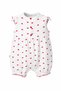 Baby Girl Heart Bandana Jumpsuit - 2