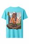 Zen Spirit Girl – Nature Themed T-Shirt / Tank Top with Meditation Figure (Optional) - 2