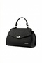 Women's Black Braided Premium Hand and Shoulder Bag Daily Bag Standard Size - 4