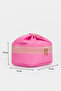 6-Piece Makeup & Organizer Bag Set Stylish Textured Fabric, Zippered, Multi-Purpose for Travel & Daily Use - 5