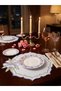 Placemat Supla Presentation Napkins with Lily Embroidery for 2 Persons - 4 Piece Spring Series with Gift - 2