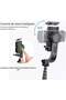 L08 Bluetooth Handheld Gimbal Stabilizer Mobile Phone Selfie Stick Holder Adjustable Selfie Stand - 2