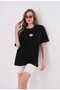 Unisex Street Style Graphic Printed Oversize T-Shirt - 3