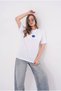 Unisex Street Style Graphic Printed Oversize T-Shirt - 2