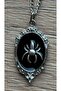 Gothic Black Necklace with Spider Detail - 3