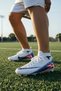 La Liga Airboom Men's Astroturf Shoes - Turf Field Shoes White Cleats - 610 - 3