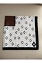Fular Hair Accessory Coffee-White, a Stunning Product That Can Be Used as a Bag Accessory and as a Bandana 50X50 - 3