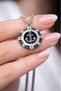 Stainless Steel Anchor and Compass Necklace Set of 2 Men's Necklace - 4