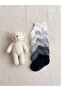 Basic Baby Boy Booties Socks Pack of 5