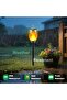 Permande Solar Torch Lights with Flickering Flame - 4