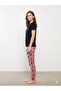 Summer Short Sleeve Women's Pajama Set - 4