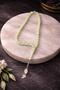 Cat Eye Prayer Beads Light Green – Luminous Cat Eye Stone, Stylish Prayer Beads with Silver Detailing |   Gift