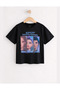 Girl's Kpop Demon Hunters Printed 100% Cotton Oversize Summer T-Shirt - 3