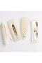 Women's 4-Piece Pearl Fence Buckle Set - 2