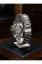 Men's Wristwatch - Stainless Steel Case Strap Calendar Sliding Seconds Back Glass Case Trend Series - 3