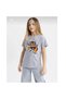 Hırçın Tiger Printed 100% Cotton Regular Crew Neck Kids Unisex T-Shirt 5 6 -7 8-9 10 -11 12 Years Old - 2