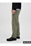 Men Green Solid Relaxed Fit Pants - 7