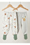 100% Organic Cotton 2-Piece Socks Single Bottom 3-36 Months